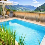 샬레 Tyrolschalet Little Luck With Private Pool & Mountain View By Alpenluxus Collection